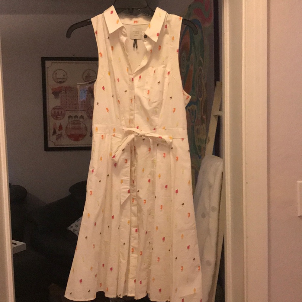 Popsicle print dress